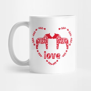 Valentines heart love Mug